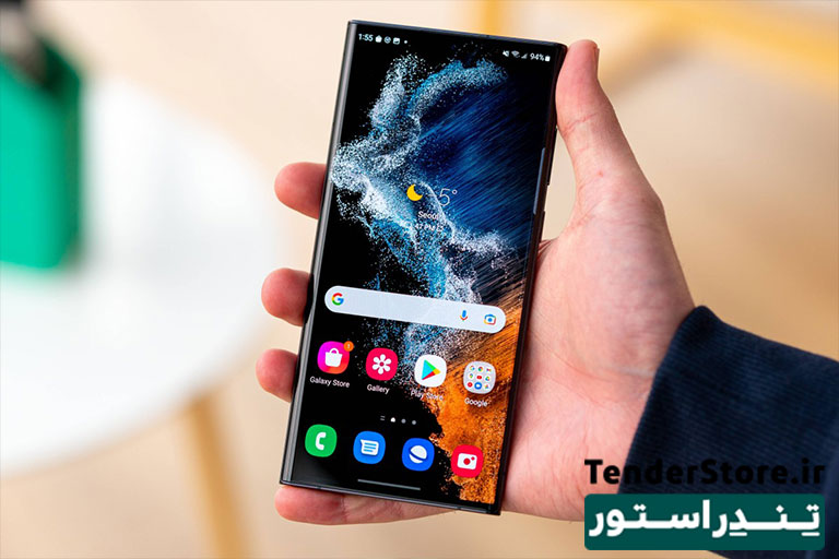 نمایشگر اس22 اولترا سامسونگ در فروشگاه تندراستور