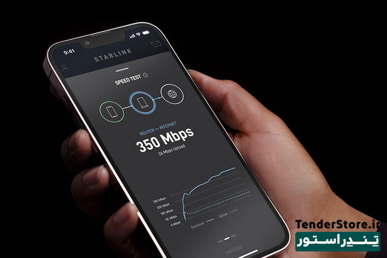 نحوه استفاده از اینترنت استارلینک در ایران تندراستور
