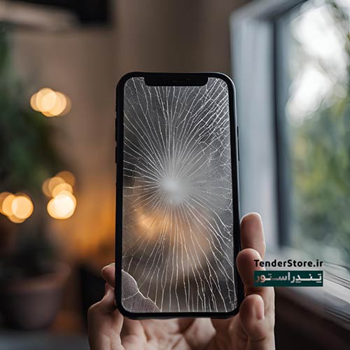 روش های نصب محافظ صفحه نمایش گوشی 2 ترک خوردن گلس گوشی