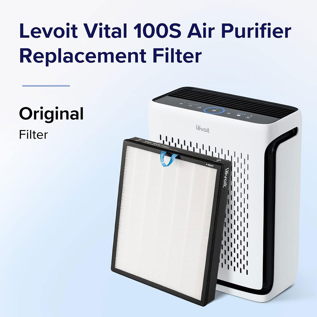فیلتر جایگزین تصفیه هوا مناسب مدل LEVOIT Vital 100S 1 فیلتر تصفیه هوا لویت vital 100S