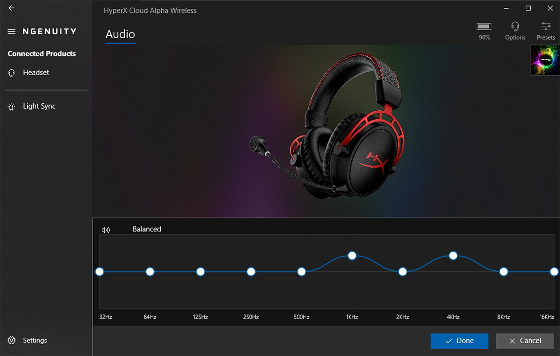 HyperX Cloud Alpha Wireless h