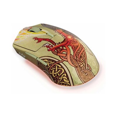 موس گیمینگ استیل سریز مدل SteelSeries Aerox 3 Wireless CS2 Dragon Lore Edition