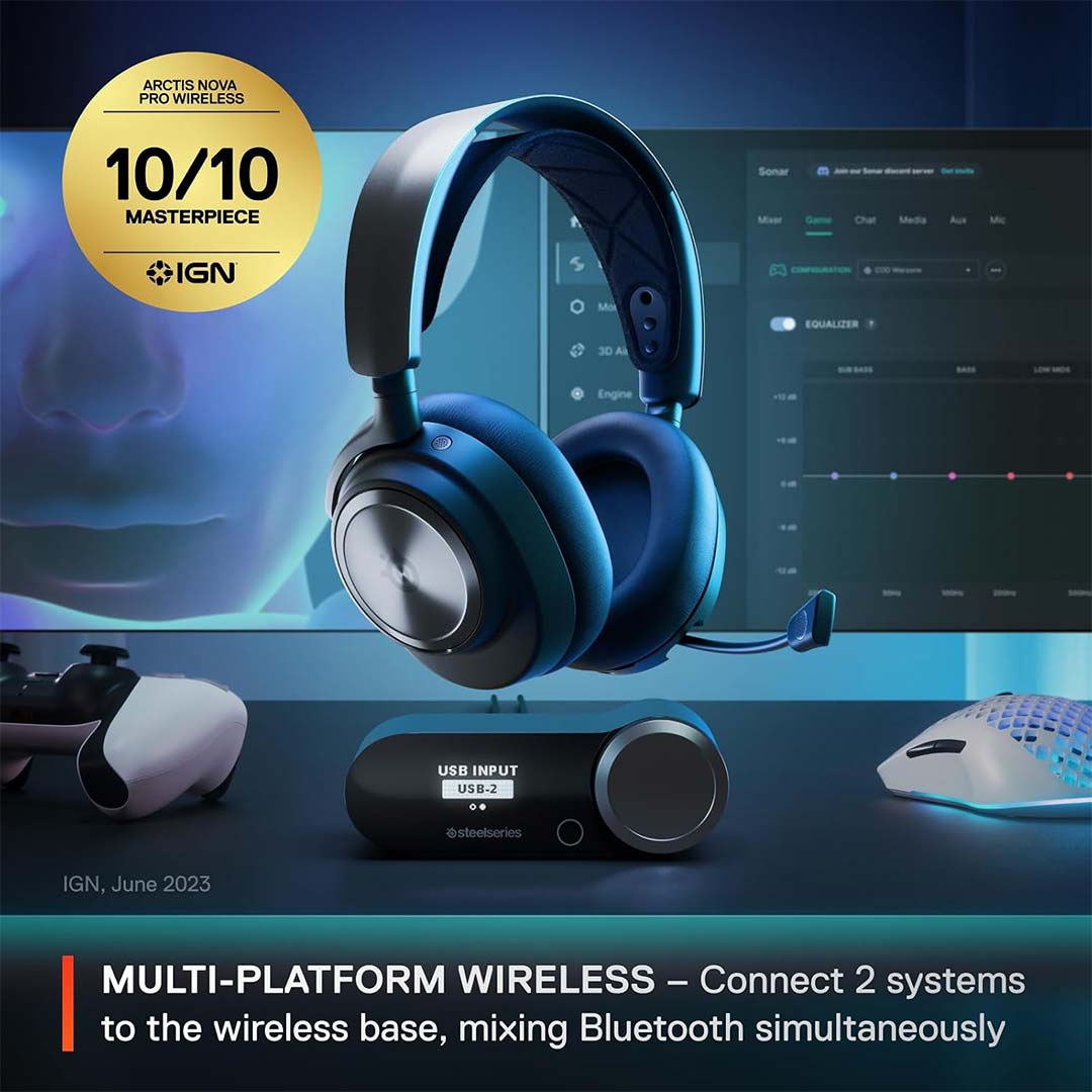 SteelSeries Arctis Nova Pro Wireless d
