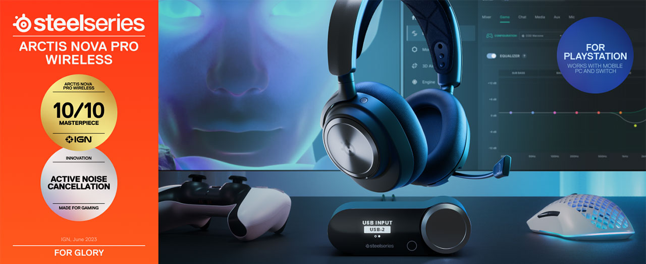 SteelSeries Arctis Nova Pro Wireless k